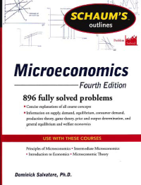 SCHAUM'S OUTLINES MICROECONOMICS