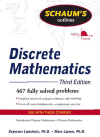 Image of SCHAUM'S OUTLINES DISCRETE MATHEMATICS
