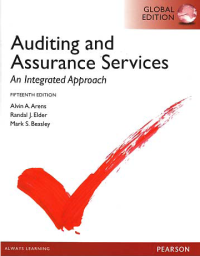 AUDITING AND ASSURANCE SERVICES; An Integrated Approach + CD