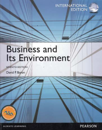 BUSINESS AND ITS ENVIRONMENT