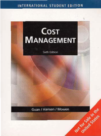 Image of COST MANAGEMENT