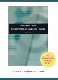 FUNDAMENTALS OF CORPORATE FINANCE