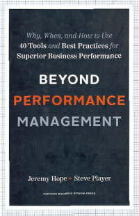 Image of BEYOND PERFORMANCE MANAGEMENT; Why, When, and How to Use 40 Tools and Best Practices for Superior Business Performance