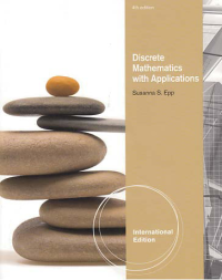 DISCRETE MATHEMATICS WITH APPLICATIONS