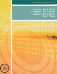 PROBABILITY AND STATISTICS FOR ENGINEERS AND SCIENTISTS