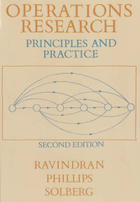 Image of OPERATIONS RESEARCH; Principles and Practice