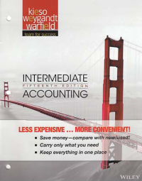 INTERMEDIATE ACCOUNTING