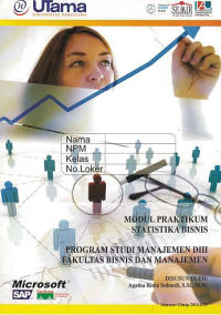 MODUL PRAKTIKUM STATISTIKA BISNIS + Buku Kerja (D3-Mn)