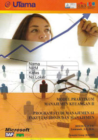 MODUL PRAKTIKUM MANAJEMEN KEUANGAN II + Buku Kerja (S1-Mn)