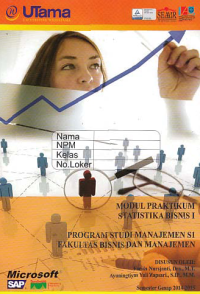 Image of MODUL PRAKTIKUM STATISTIKA BISNIS I + Buku Kerja (S1-Mn)