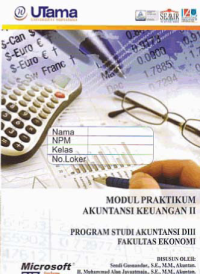 Image of MODUL PRAKTIKUM AKUNTANSI KEUANGAN II + Buku Kerja (D3-Ak)