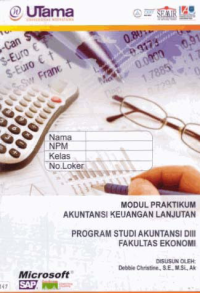 MODUL PRAKTIKUM AKUNTANSI KEUANGAN LANJUTAN +Buku Kerja (D3-Ak)