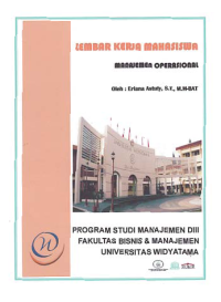 Image of MODUL PRAKTEK MANAJEMEN OPERASIONAL (D3-Mn)