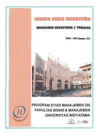 Image of MODUL PRAKTEK MANAJEMEN REKRUTMEN DAN TRAINING (D3-Mn)