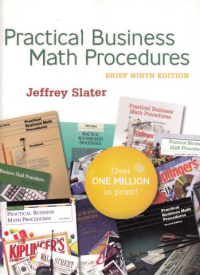 Image of PRACTICAL BUSINESS MATH PROCEDURES + CD