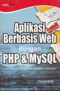 Image of APLIKASI BERBASIS WEB DENGAN PHP DAN MYSQL