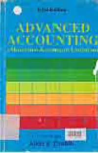 Image of ADVANCED ACCOUNTING; Akuntansi Keuangan Lanjutan