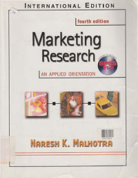 MARKETING RESEARCH; An Applied Orientation