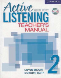 ACTIVE LISTENING; Teacher's Manual 2 + CD