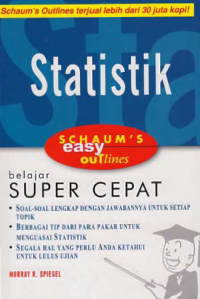 STATISTIK; Schaum's Easy Outlines