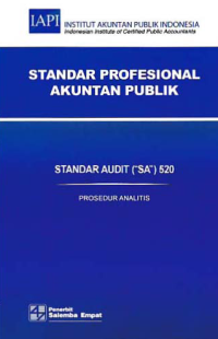 STANDAR PROFESIONAL AKUNTAN PUBLIK (SA 520); Prosedur Analitis