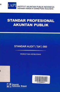 Image of STANDAR PROFESIONAL AKUNTAN PUBLIK (SA 560); Peristiwa Kemudian
