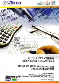 Image of MODUL PRAKTIKUM AKUNTANSI KEUANGAN 1 + Buku Kerja (D3-Ak)