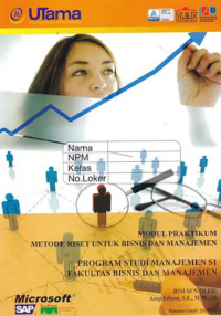 Image of MODUL PRAKTIKUM METODE RISET UNTUK BISNIS DAN MANAJEMEN + Buku Kerja (S1-Mn)