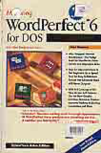 MASTERING WORDPERFECT 6 FOR DOS