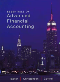 Image of ESSENTIALS OF ADVANCED FINANCIAL ACCOUNTING