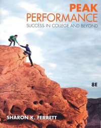 PEAK PERFORMANCE; Success in College and Beyond