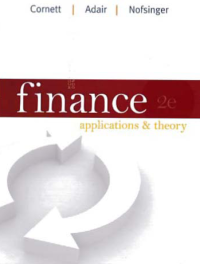 Image of FINANCE; Applications & Theory