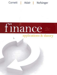 FINANCE; Applications & Theory