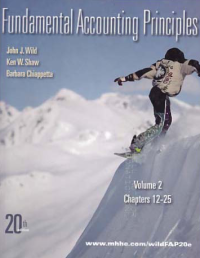 Image of FUNDAMENTAL ACCOUNTING PRINCIPLES (Volume 2)
