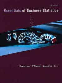 Image of ESSENTIALS OF BUSINESS STATISTICS