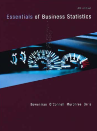 ESSENTIALS OF BUSINESS STATISTICS