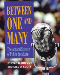 Image of BETWEEN ONE AND MANY; The Art and Science of Public Speaking