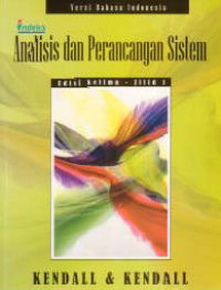 Image of ANALISIS DAN PERANCANGAN SISTEM (Jilid 1)