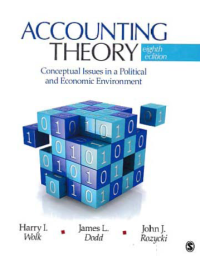 Image of ACCOUNTING THEORY; Conceptual Issues in a Political and Economic Environment