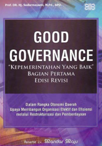 Image of GOOD GOVERNANCE (Kepemerintahan yang Baik) (Bagian 1)