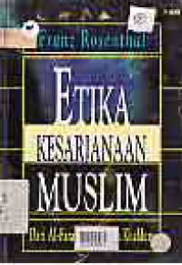 ETIKA KESARJANAAN MUSLIM