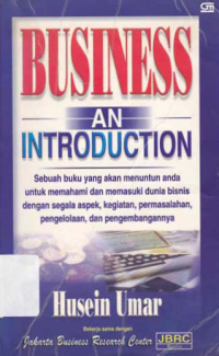 Image of BUSINESS AN INTRODUCTION
