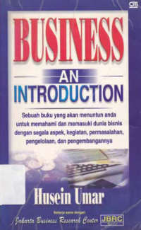 BUSINESS AN INTRODUCTION