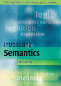 INTRODUCING SEMANTICS