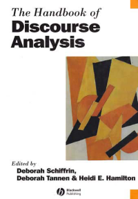 THE HANDBOOK OF DISCOURSE ANALYSIS