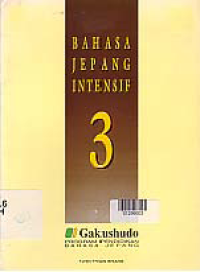 BAHASA JEPANG INTENSIF 3