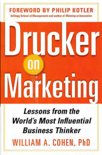 Image of DRUCKER ON MARKETING