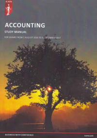 Image of ACCOUNTING; Study Manual