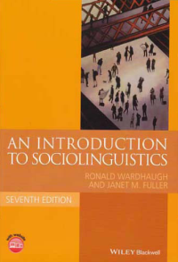 Image of AN INTRODUCTION TO SOCIOLINGUISTICS