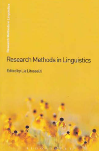 Image of RESEARCH METHODS IN LINGUISTICS